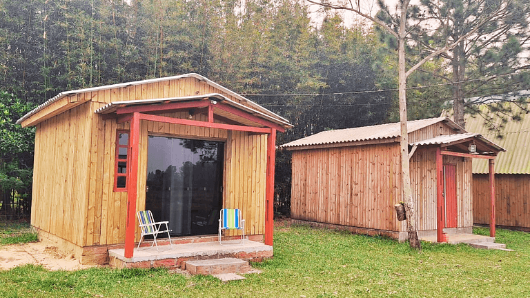 Cabana Cristal ll Campestre Em Sítio ll Wi-Fi ll Quiosque Ch